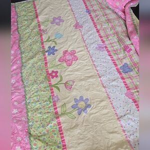 Circo Blossom Quilt - Pink and Cream